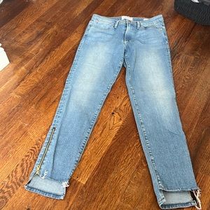frame skinny jeans